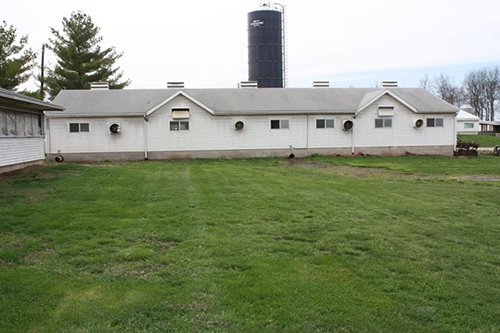 Tract 1 - REAL ESTATE AUCTION, 60 +/- Acres offered in 3 Tracts Swine Operation